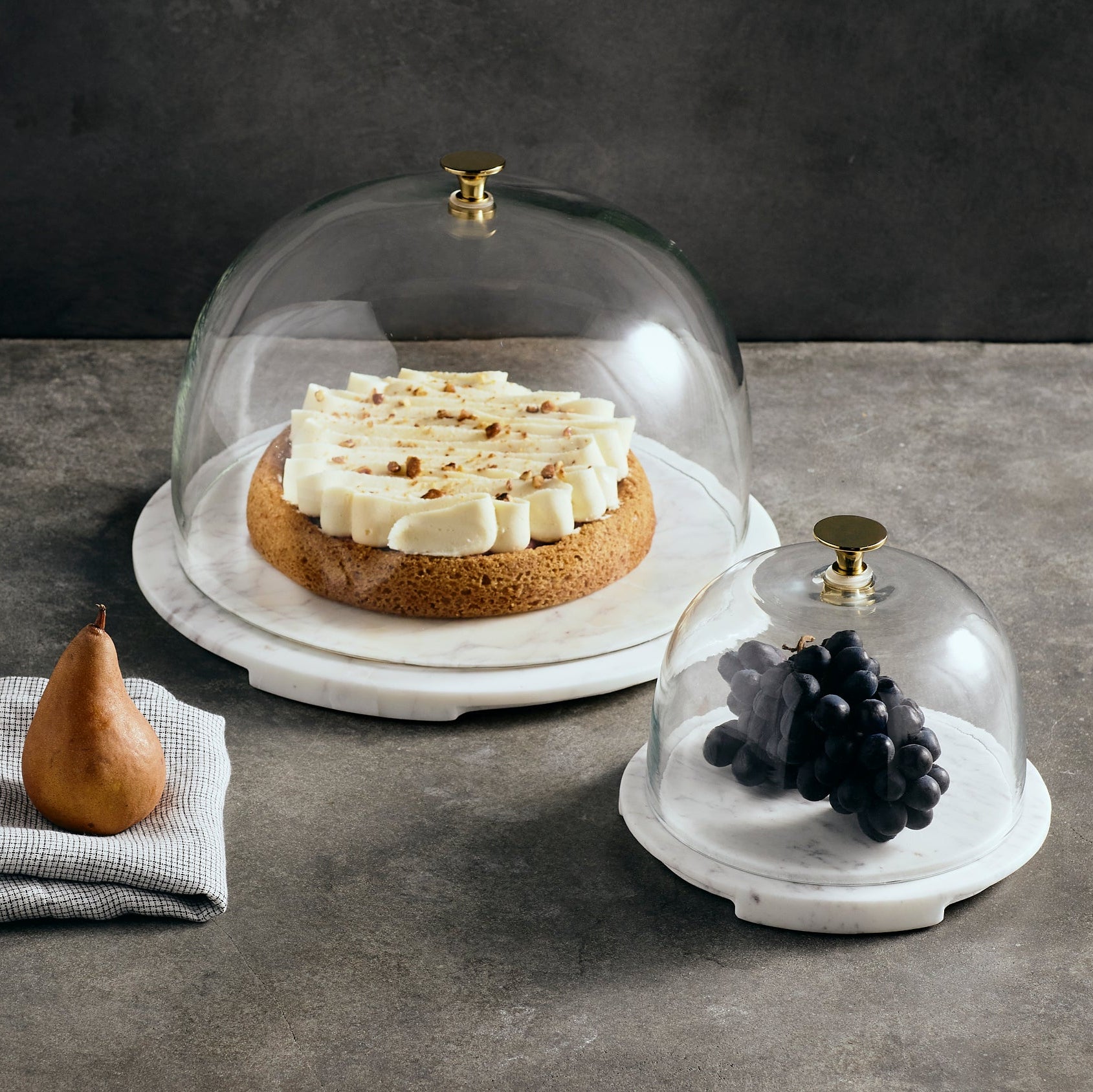 Cova Marble Base Dome