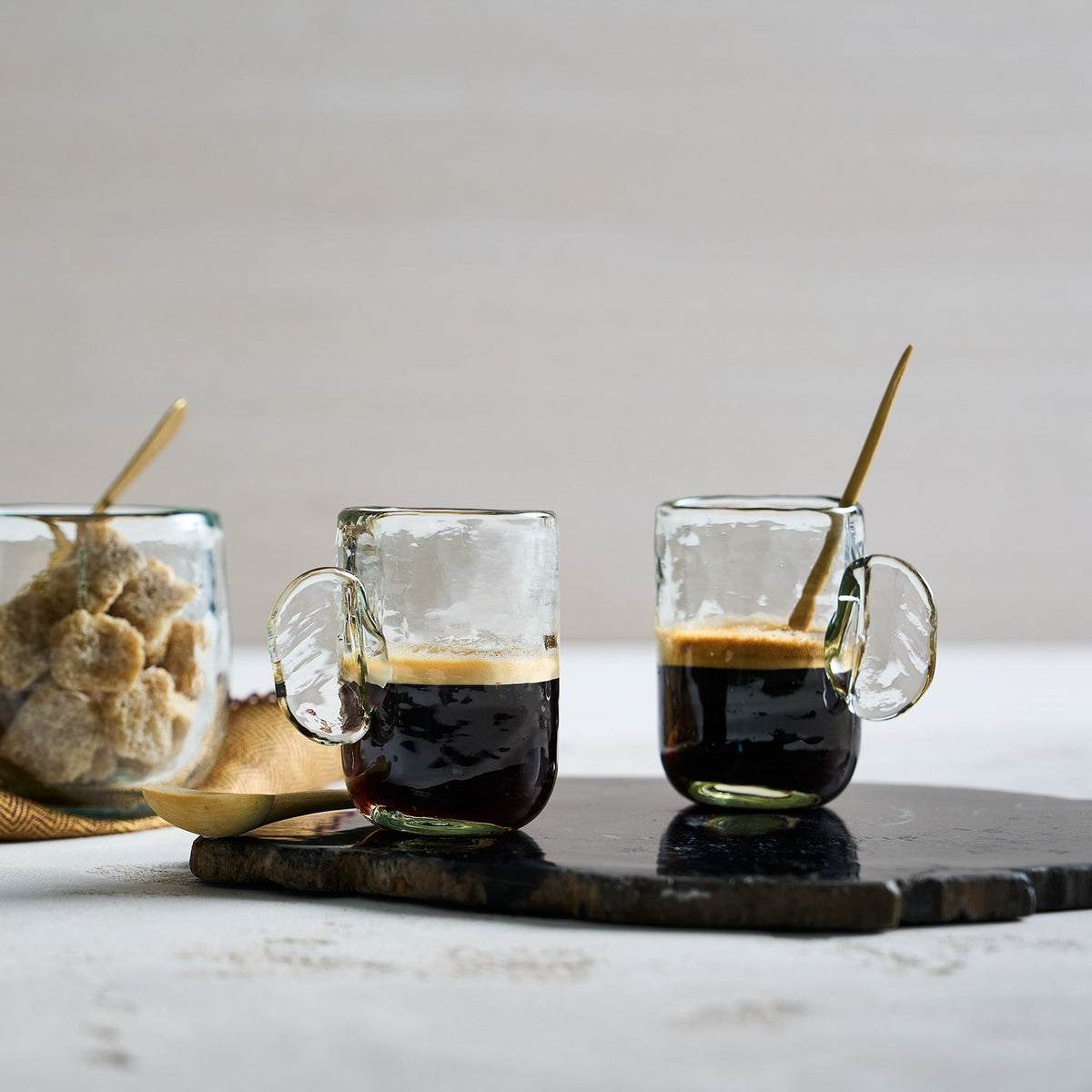 Shop Pebbled Espresso Cups Set of 2 | The Collective Home