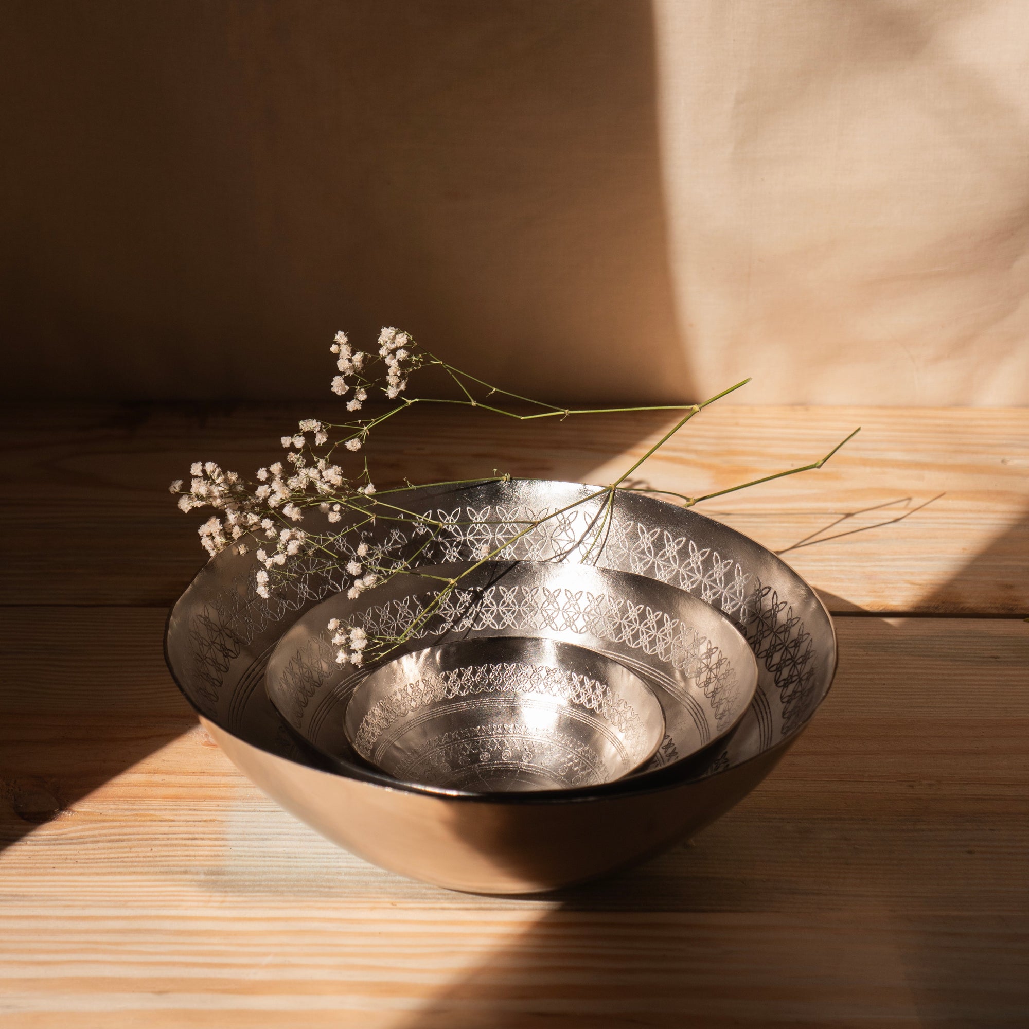 Mandala Bowls Assorted - Set of 3