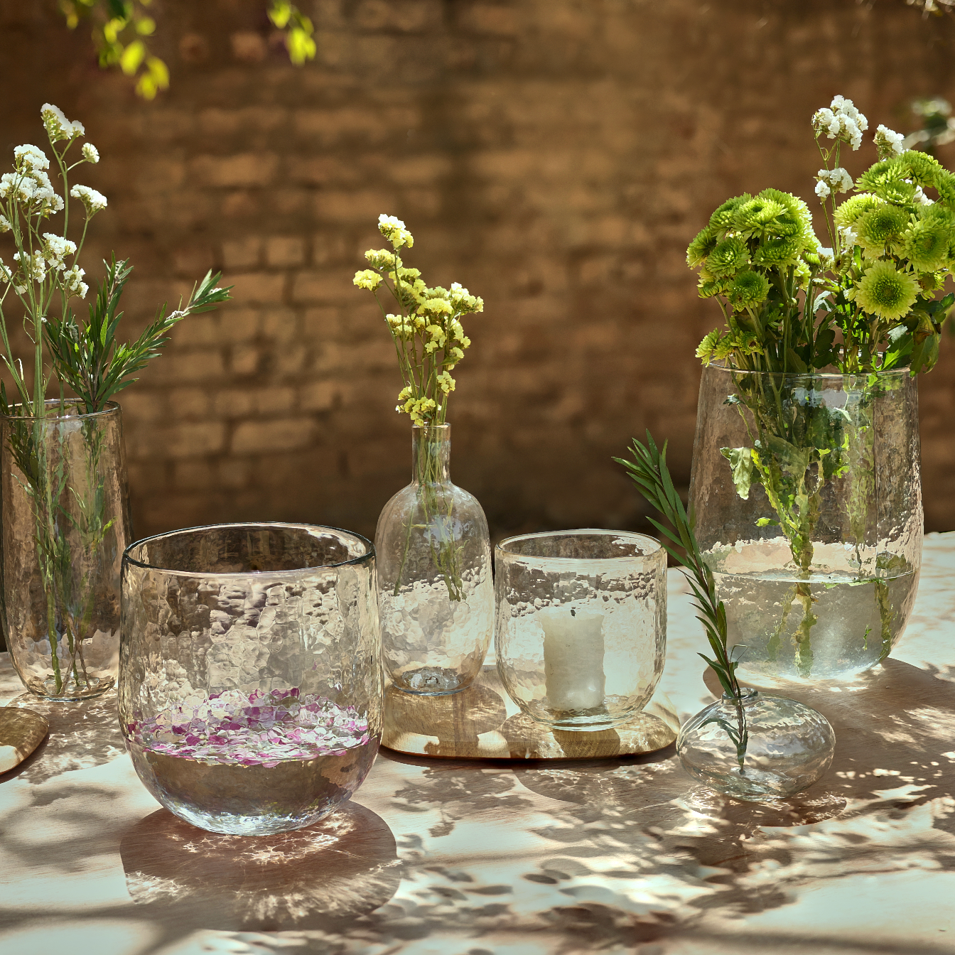 Shop Hurricane Glass Candle Holder | The Collective Home Shop Hurricane Glass Candle Holder | The Collective Home