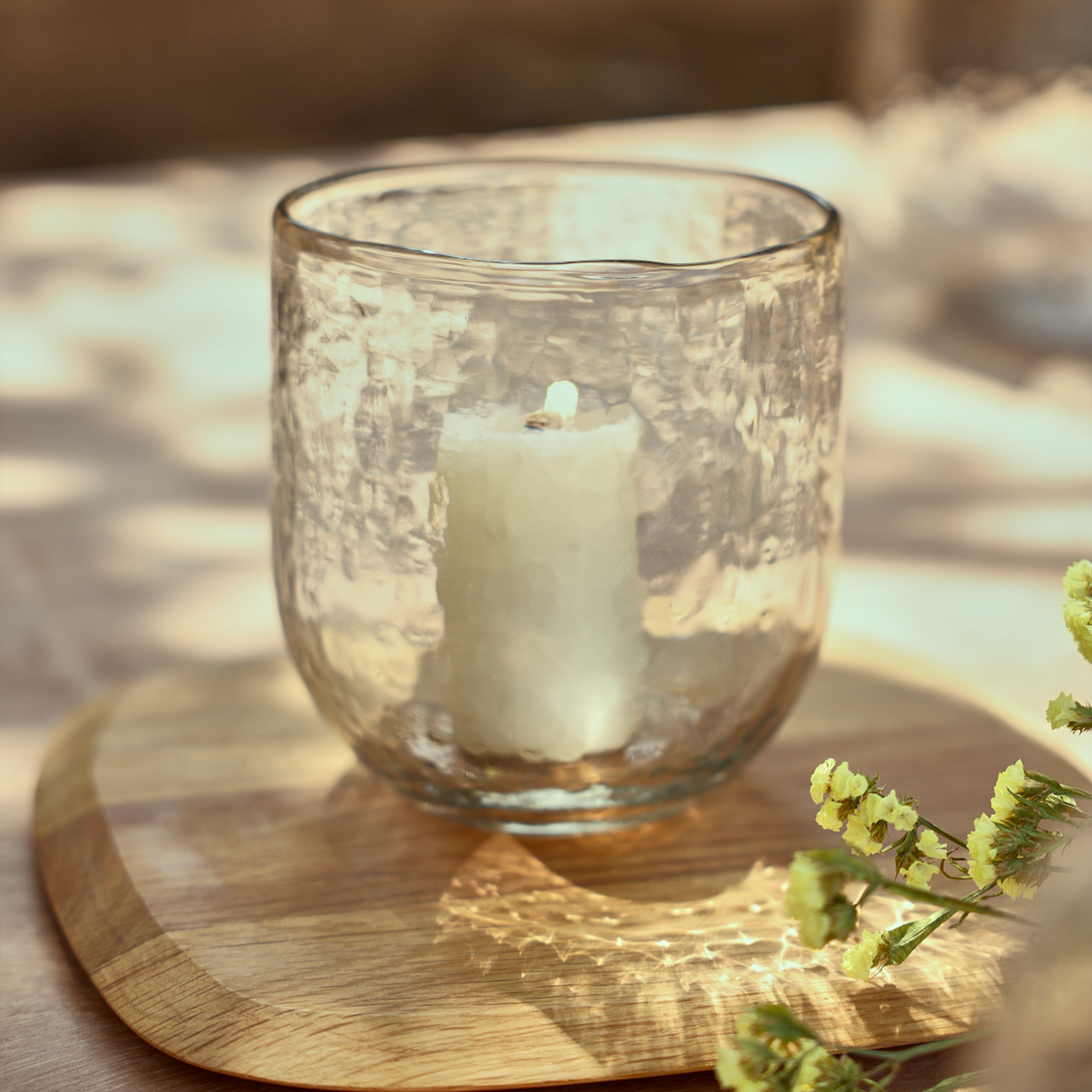 Pebbled Bouquet Vase