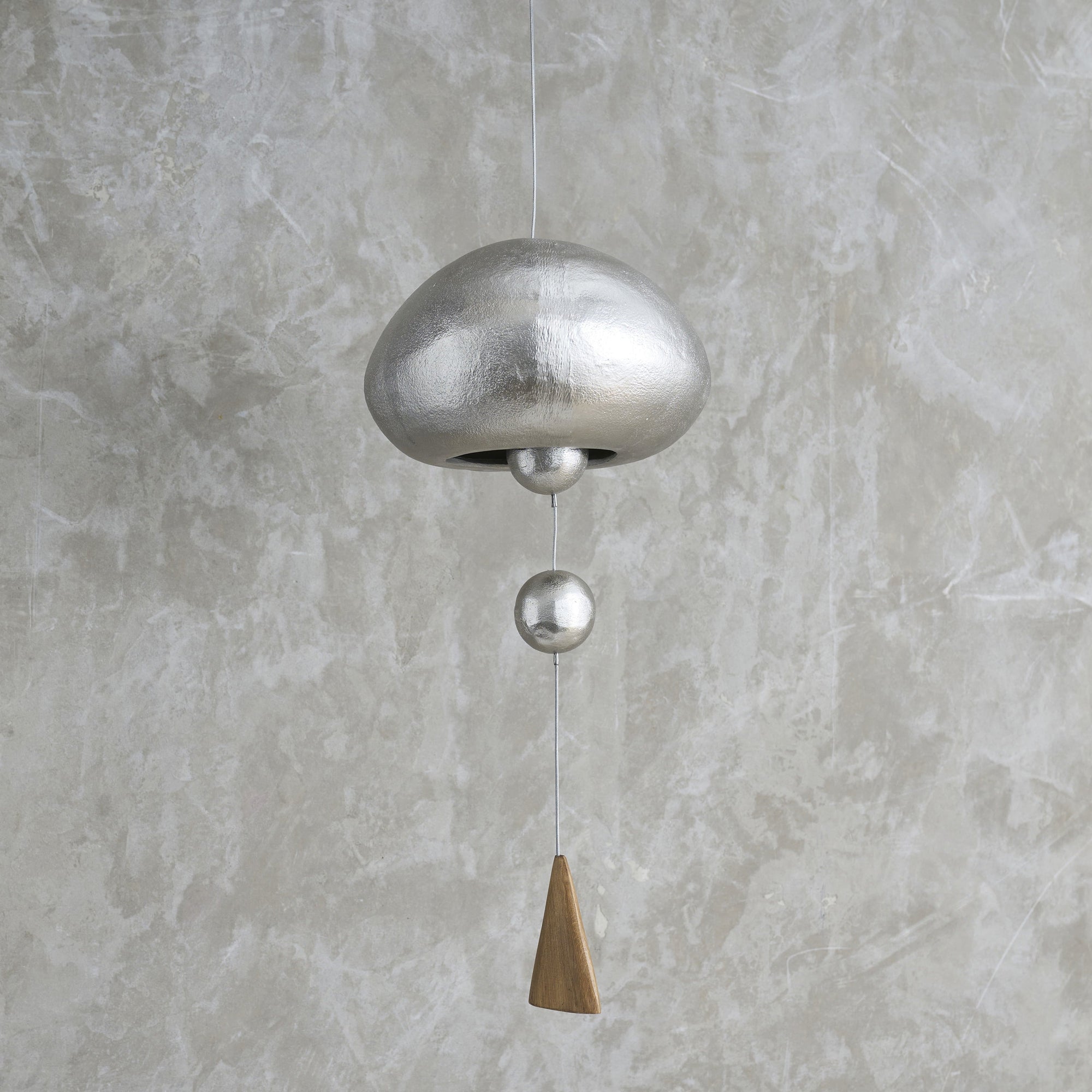 Stinson Nickel Hanging Bell Domed