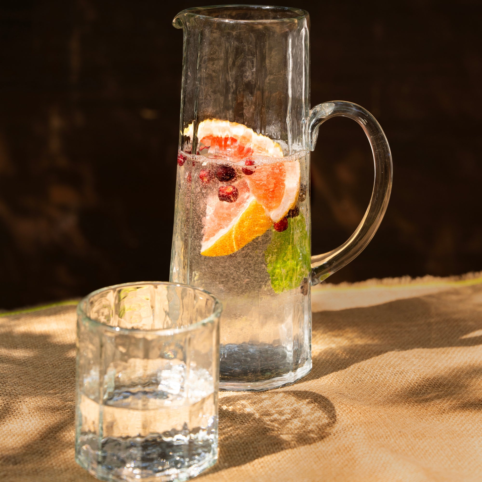 Pebbled Edge Pitcher