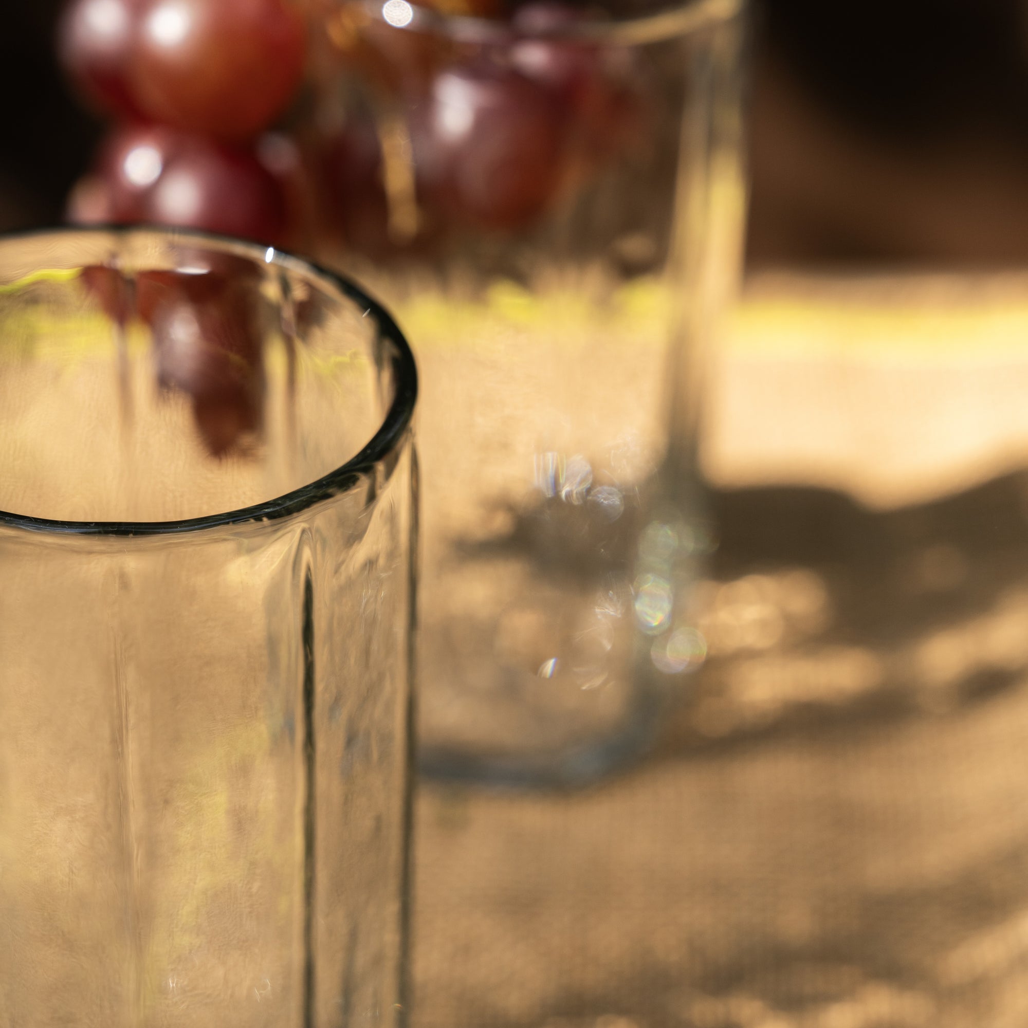 Pebbled Edge Tall Glass - Set of 4