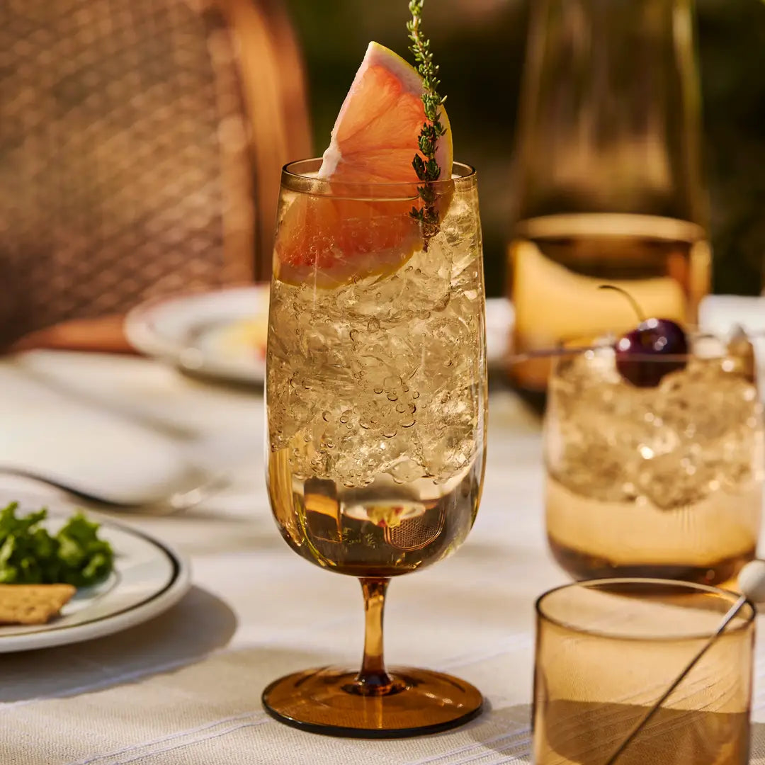 Ember Tall Glass - Set of 4  The Collective Home