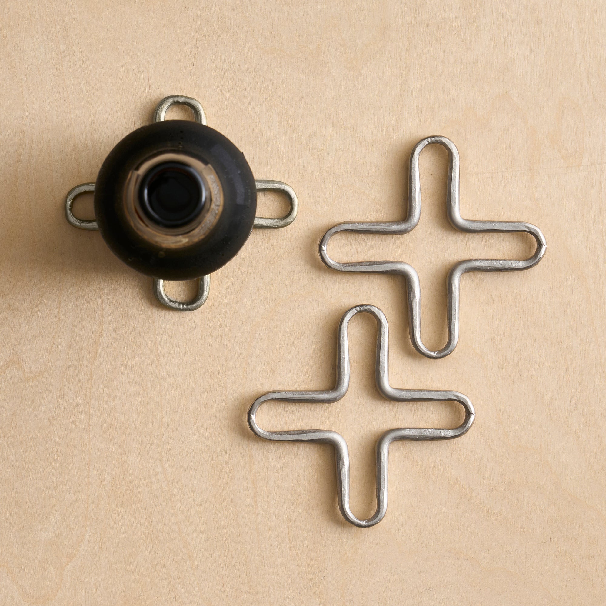 Forge Pewter Mini Trivets - Set of 2