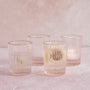 Pink Juice Glasses - Set of 4