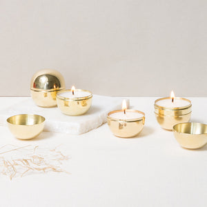 Sphere Travel Candles Set of 4