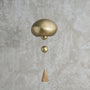 Stinson Antique Brass Hanging Bell Domed